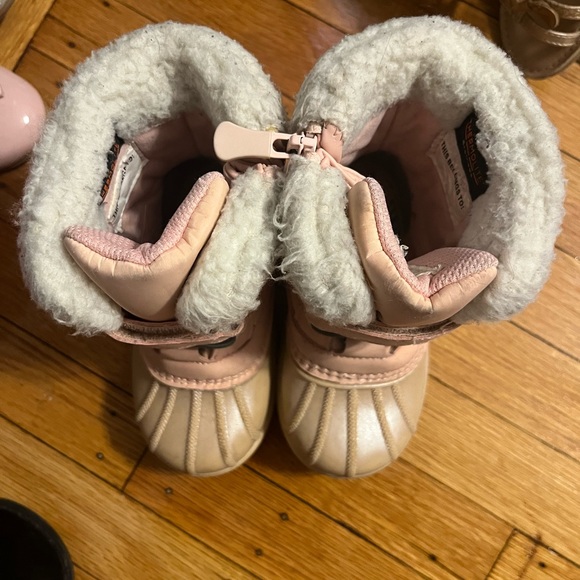 Cat & Jack Pink Snow boots. Toddler size 8 - Picture 3 of 3